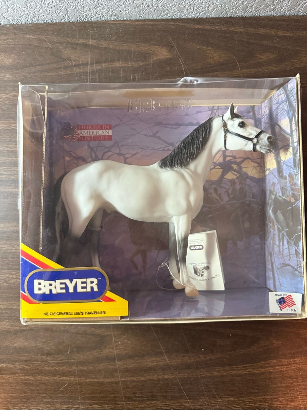 Vintage Breyer Horse #718 General Lee's Traveler USA 1990 NEW in Box